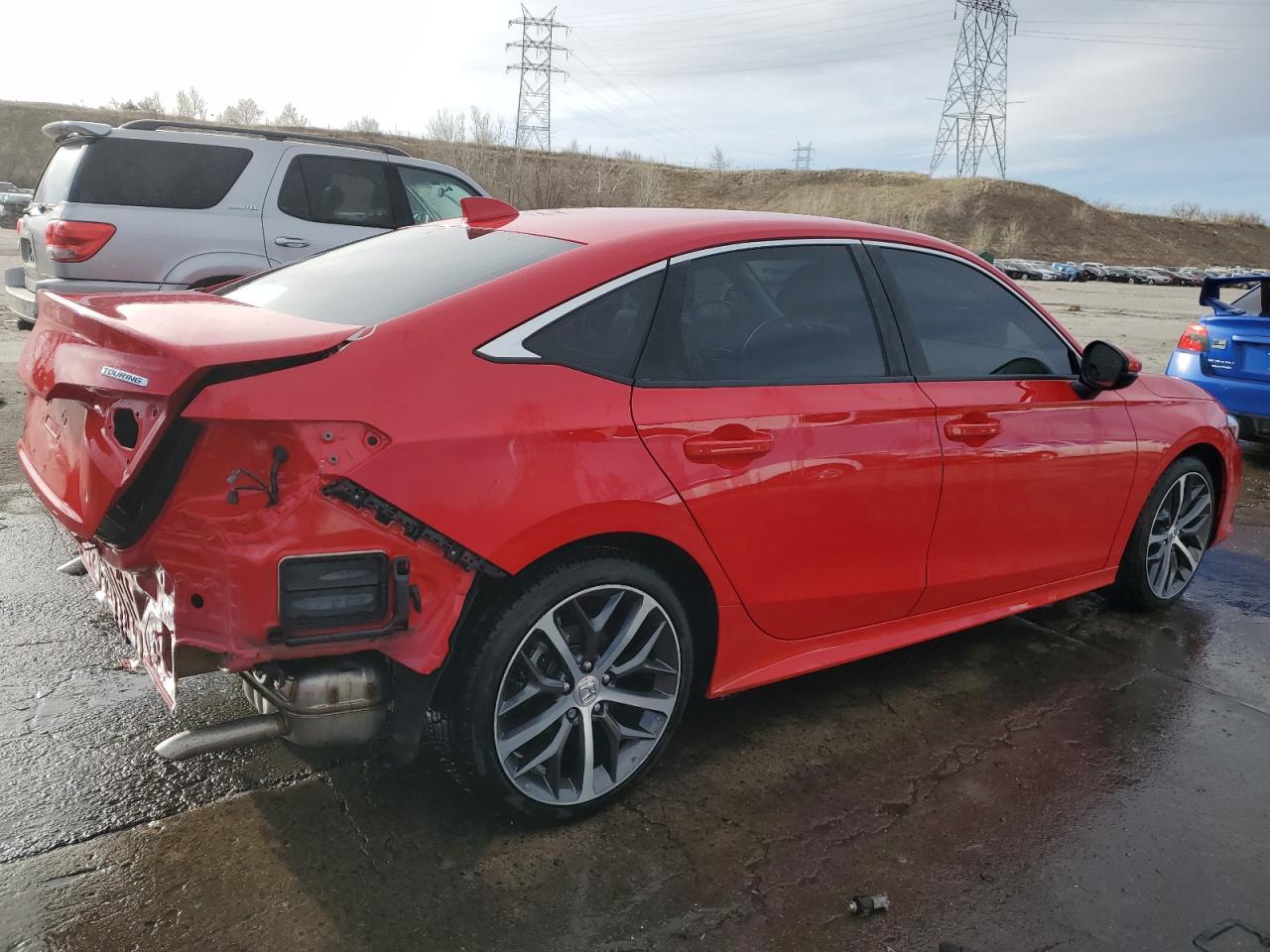 2022 HONDA CIVIC TOURING VIN:2HGFE1F95NH304212