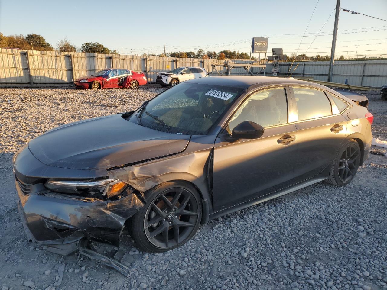 2022 HONDA CIVIC SPORT VIN:2HGFE2F52NH599384
