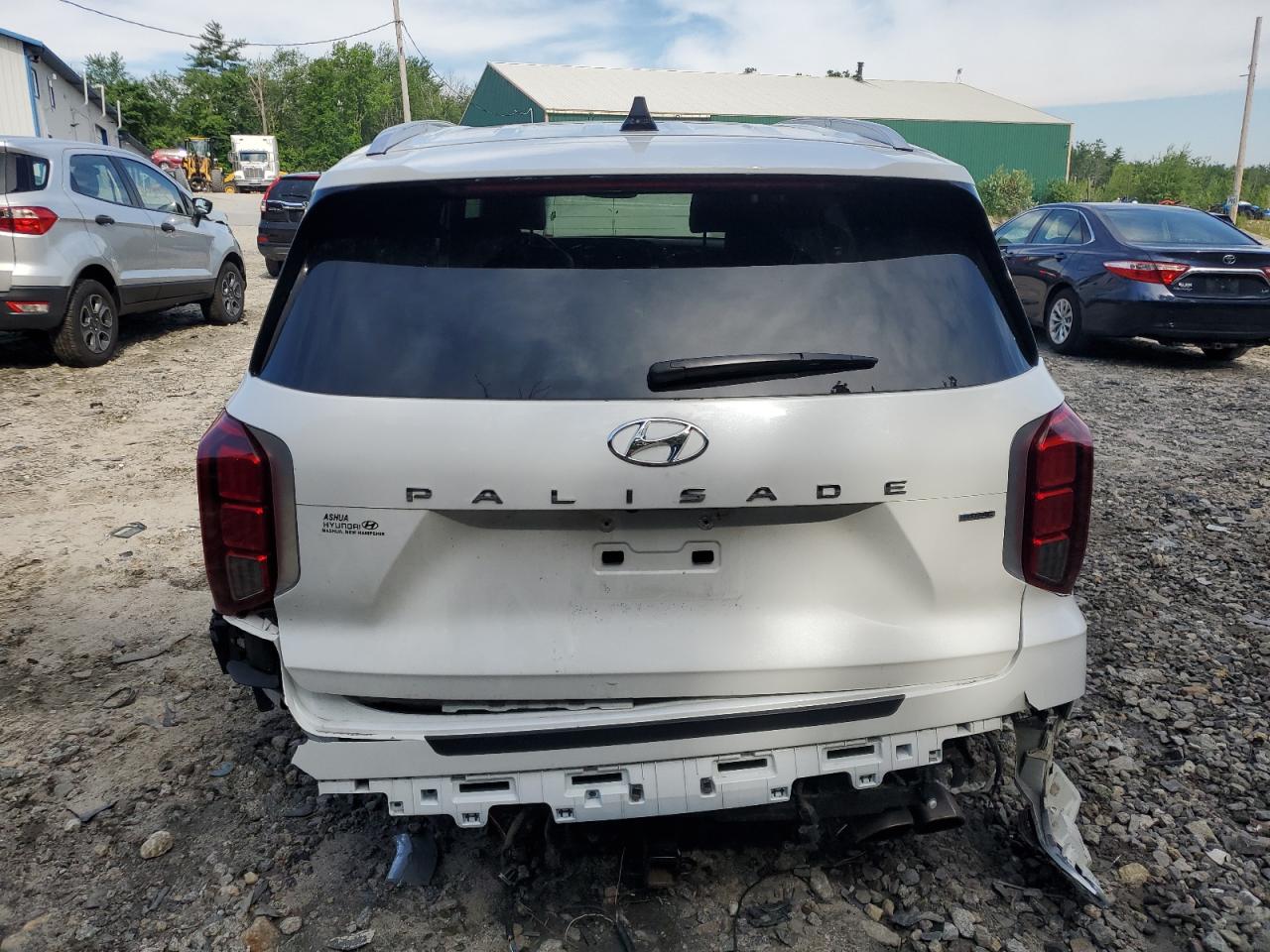 2022 HYUNDAI PALISADE CALLIGRAPHY VIN:KM8R7DHE1NU386627