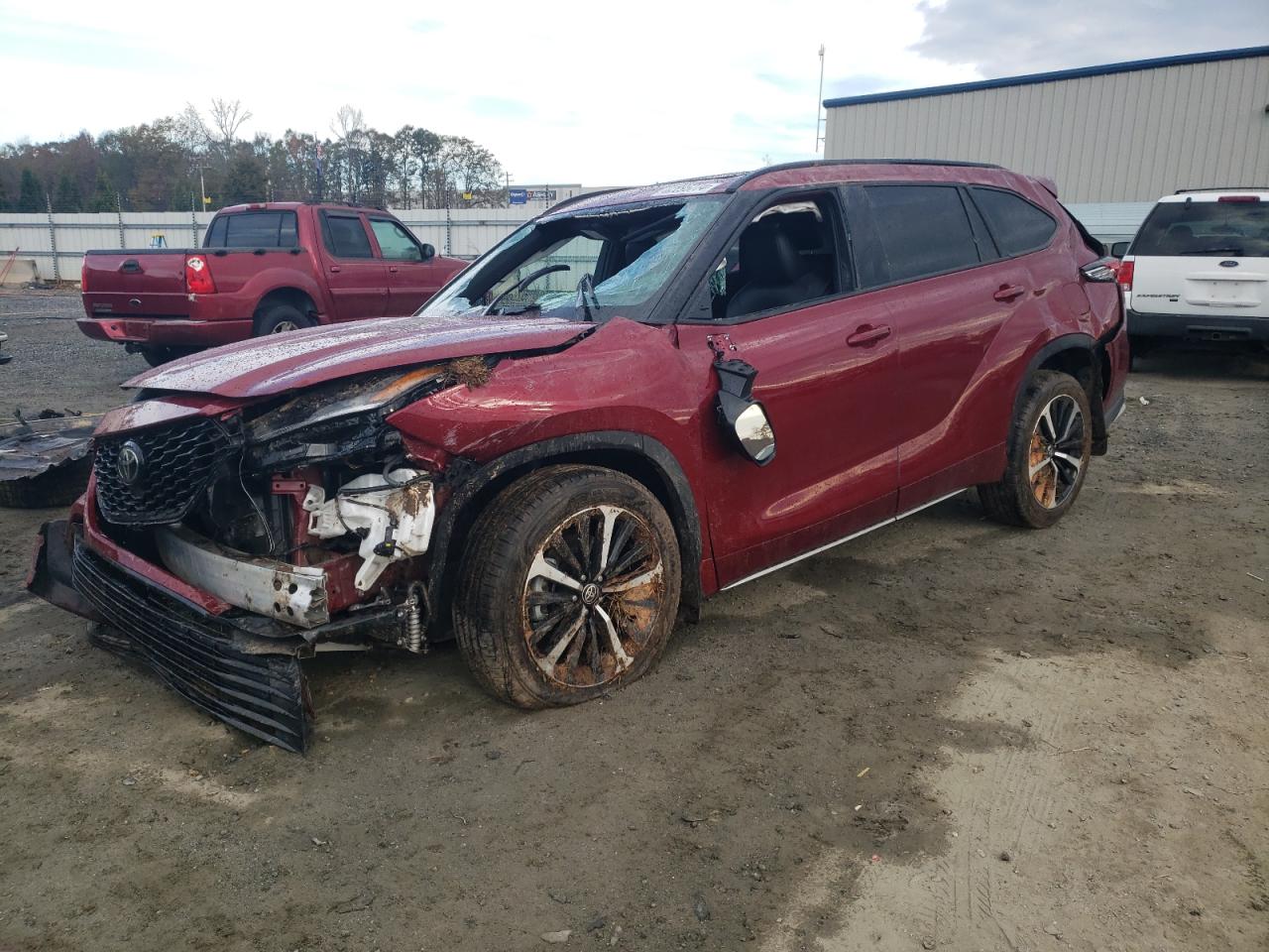 2022 TOYOTA HIGHLANDER XSE VIN:5TDLZRAH4NS101008