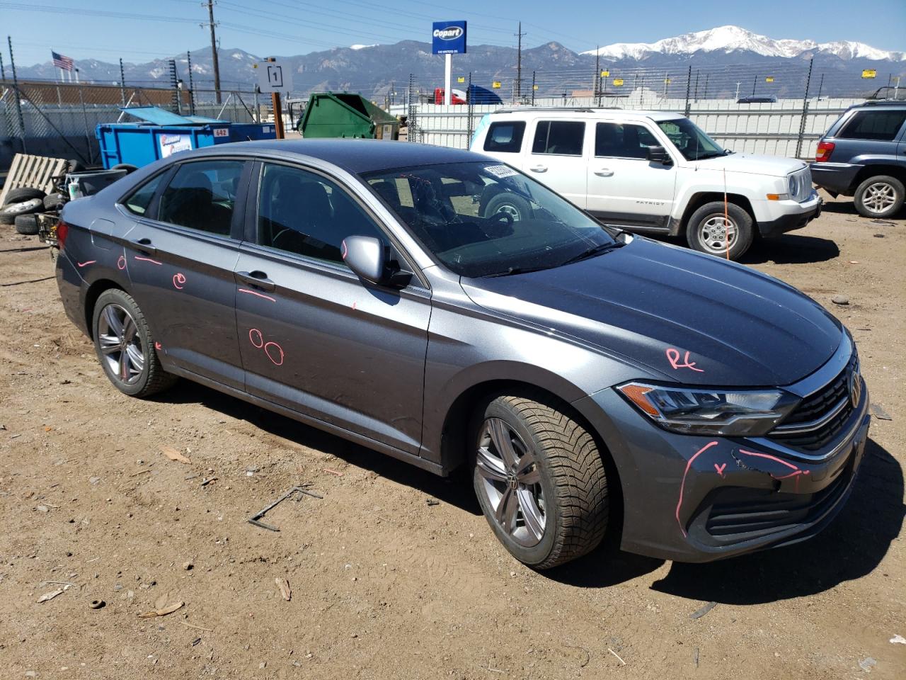 2022 VOLKSWAGEN JETTA SE VIN:3VWEM7BU0NM013853