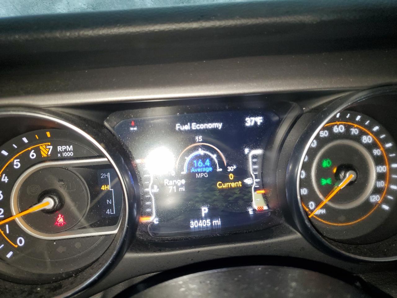 2023 JEEP GLADIATOR SPORT VIN:1C6HJTAG8PL537065