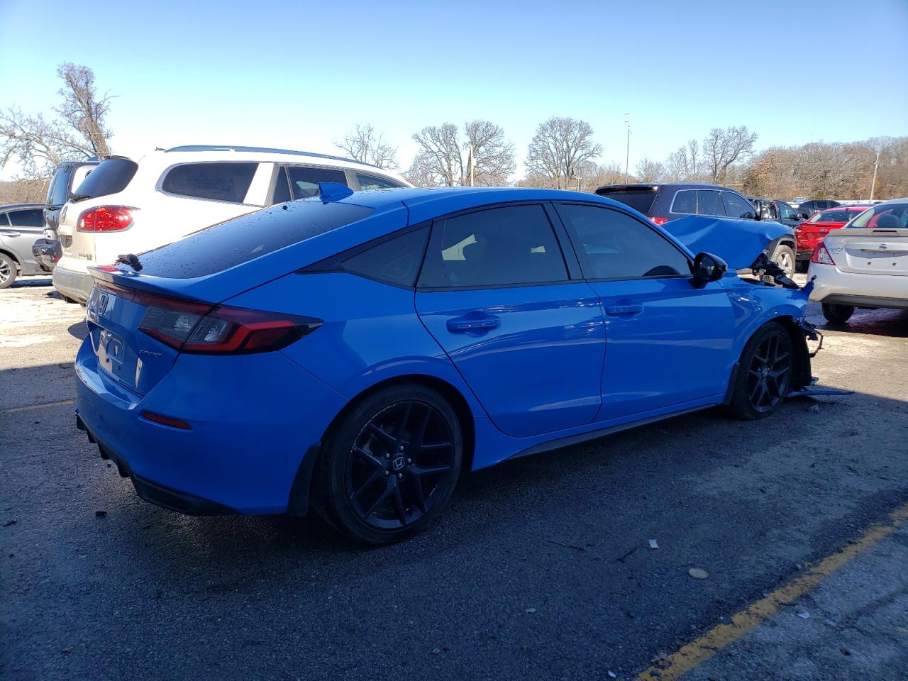 2022 HONDA CIVIC SPORT VIN:19XFL2H88NE018297