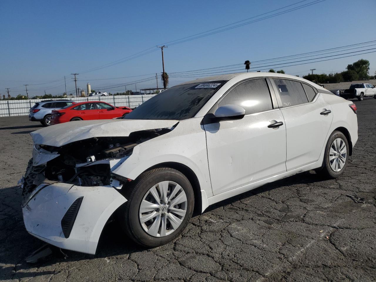 2024 NISSAN SENTRA S VIN:3N1AB8BV8RY211412