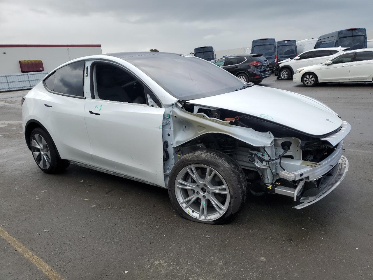 2022 TESLA MODEL Y  VIN:7SAYGAEE4NF492844