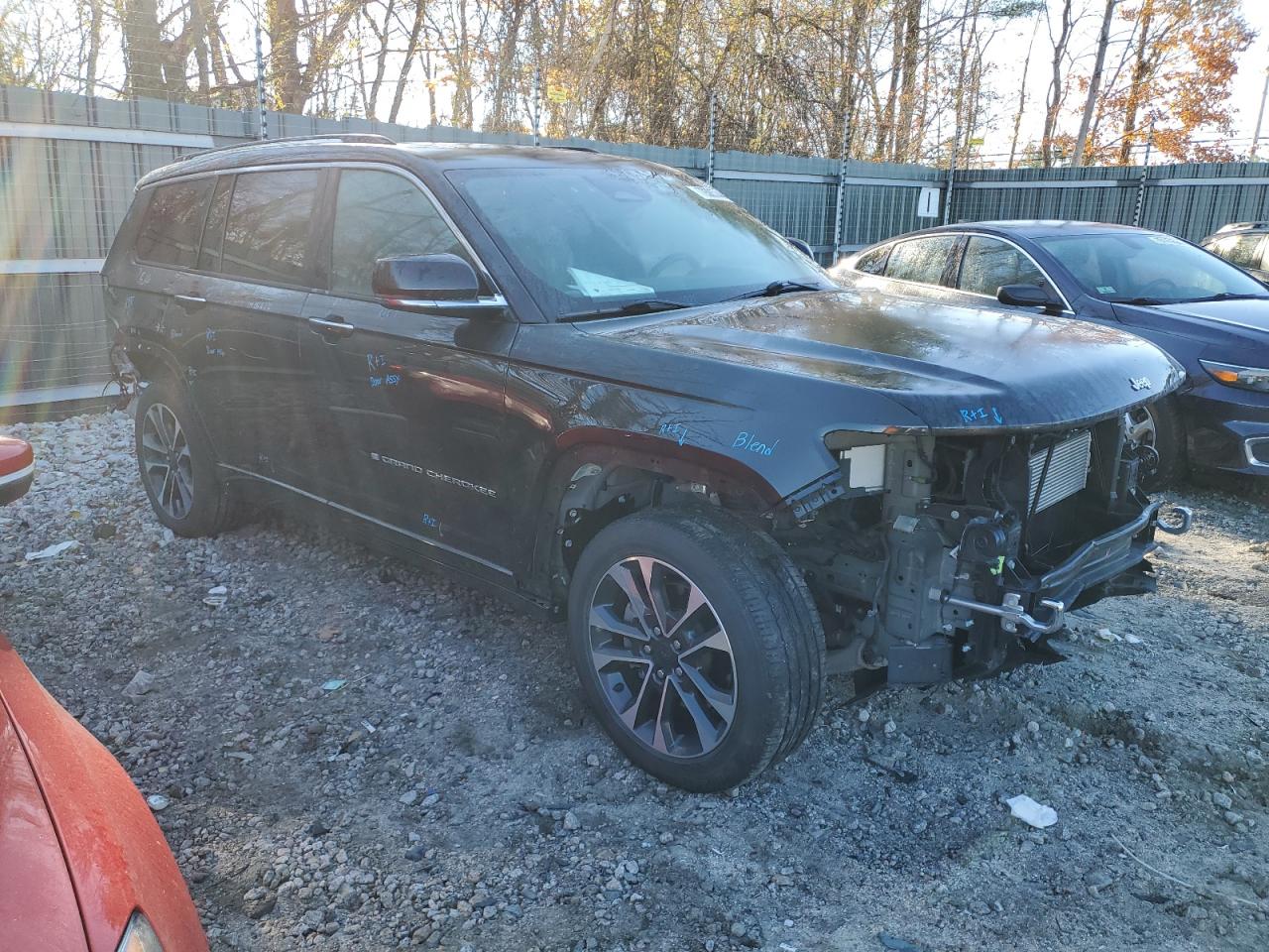 2022 JEEP GRAND CHEROKEE L OVERLAND VIN:1C4RJKDG6N8523975