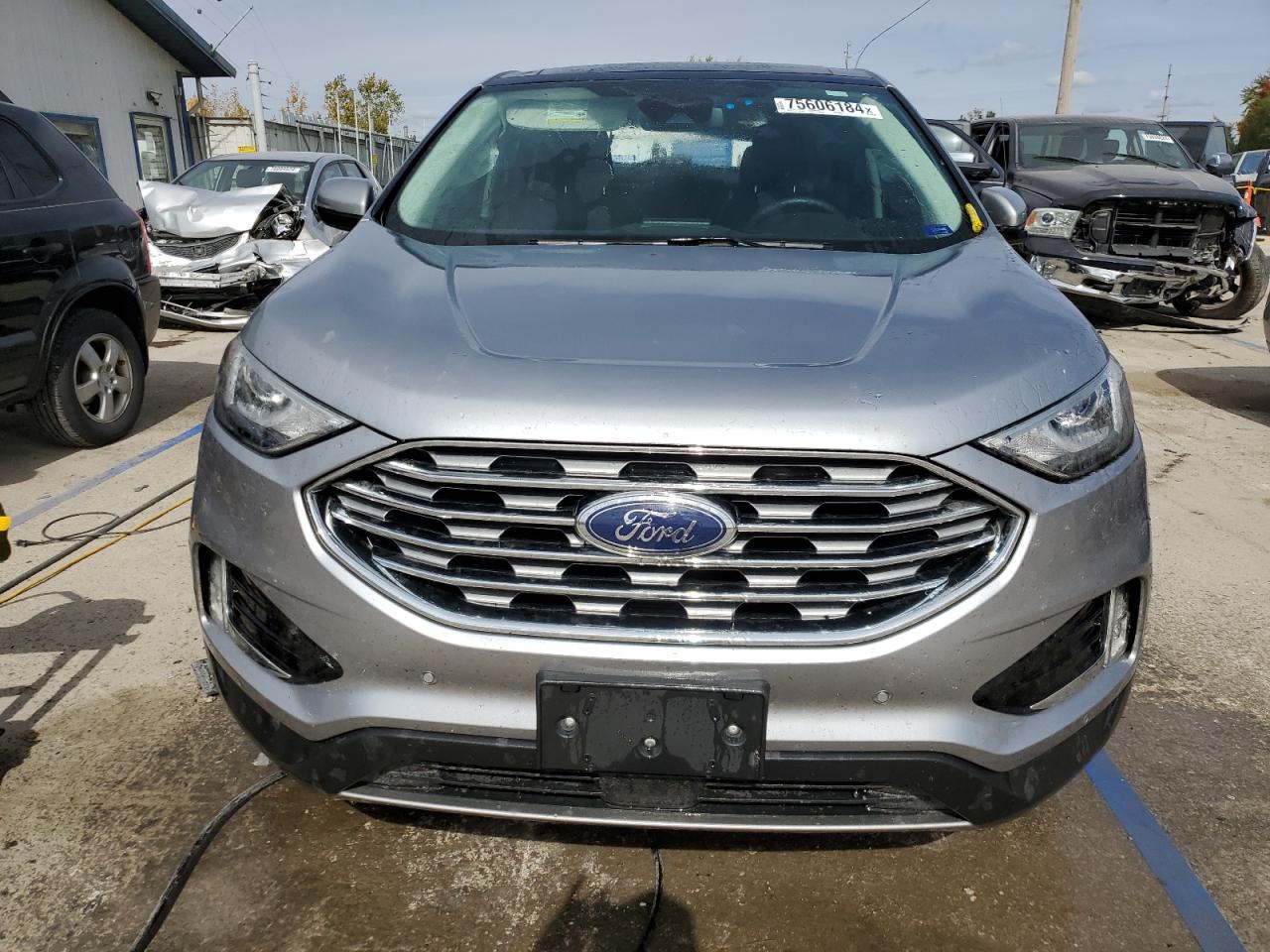 2022 FORD EDGE TITANIUM VIN:2FMPK4K96NBA24395