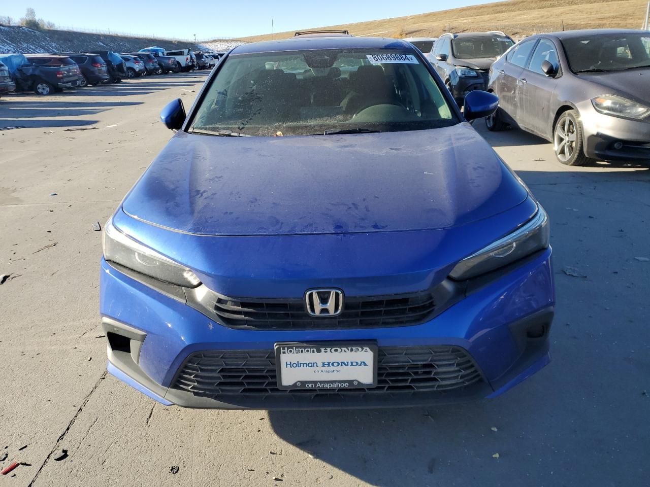 2023 HONDA CIVIC EX VIN:2HGFE1F73PH322208