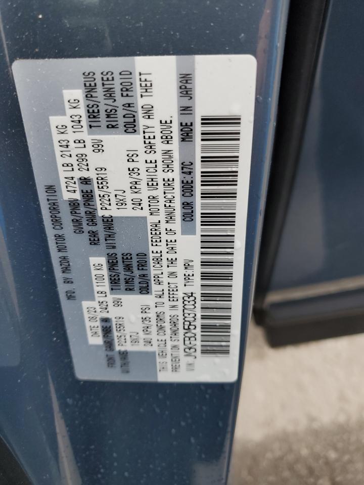 2024 MAZDA CX-5 PREFERRED VIN:JM3KFBCM5R0370334
