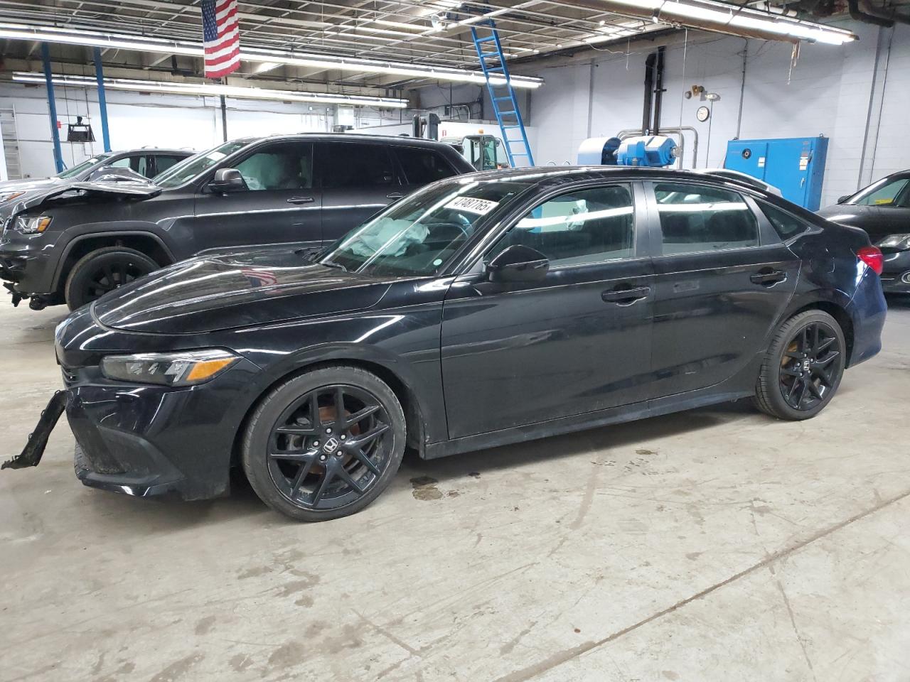 2022 HONDA CIVIC SPORT VIN:2HGFE2F58NH581651