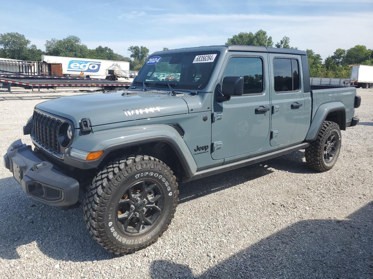 2024 JEEP GLADIATOR SPORT VIN:1C6HJTAG7RL119096