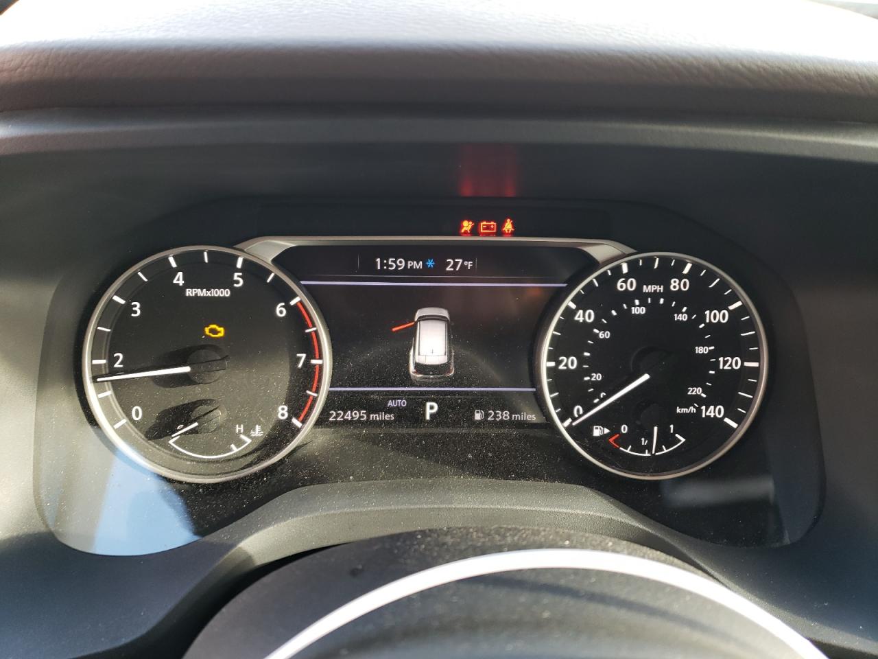 2022 NISSAN ROGUE SV VIN:5N1BT3BBXNC730497