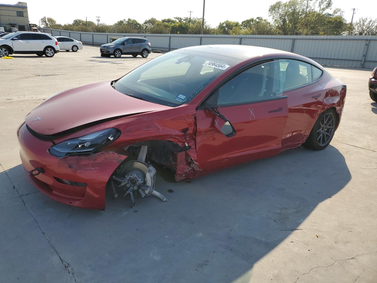 2023 TESLA MODEL 3  VIN:5YJ3E1EB4PF683833