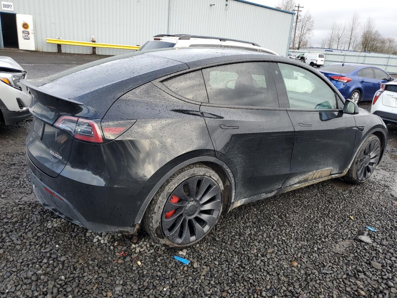 2022 TESLA MODEL Y  VIN:7SAYGDEF0NF461570