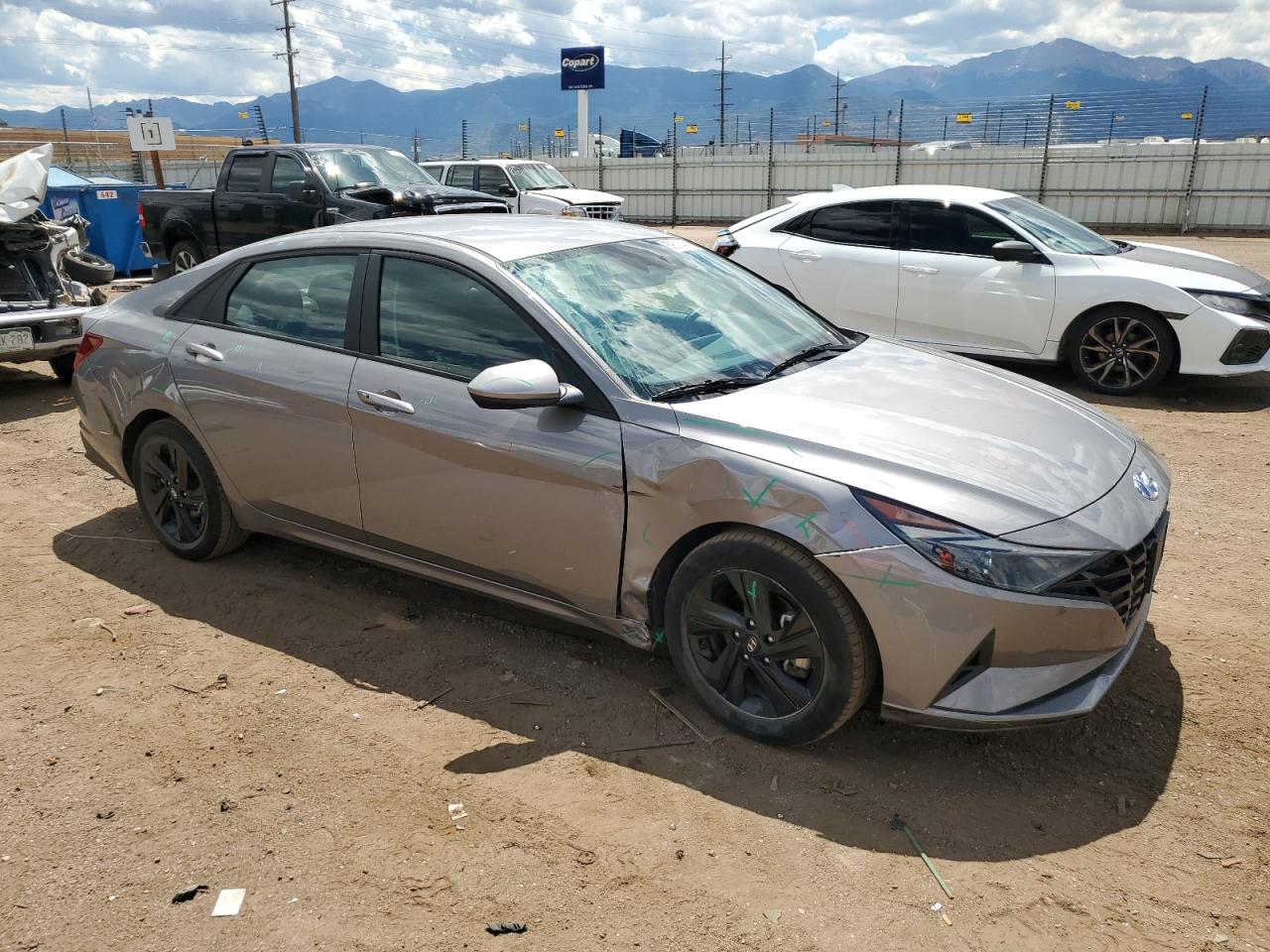 2022 HYUNDAI ELANTRA SEL VIN:KMHLS4AG2NU339736