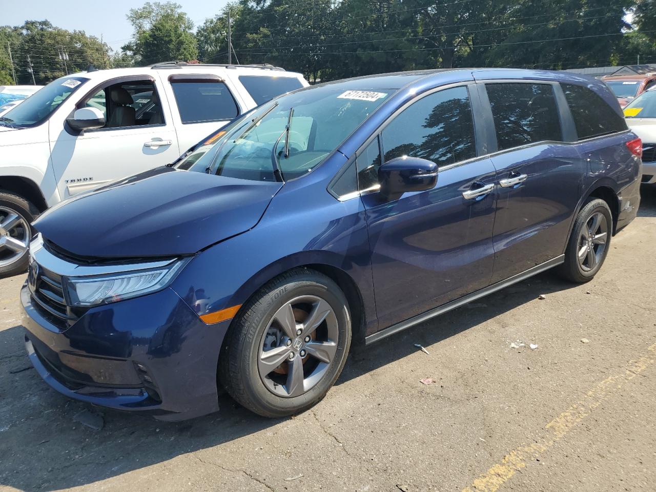 2022 HONDA ODYSSEY EX VIN:5FNRL6H52NB048075