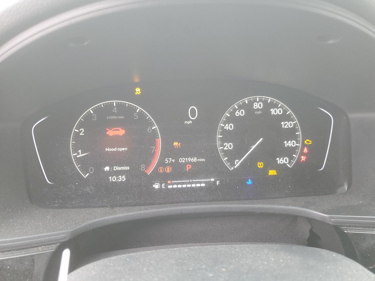 2023 HONDA CIVIC EX VIN:2HGFE1F74PH312965