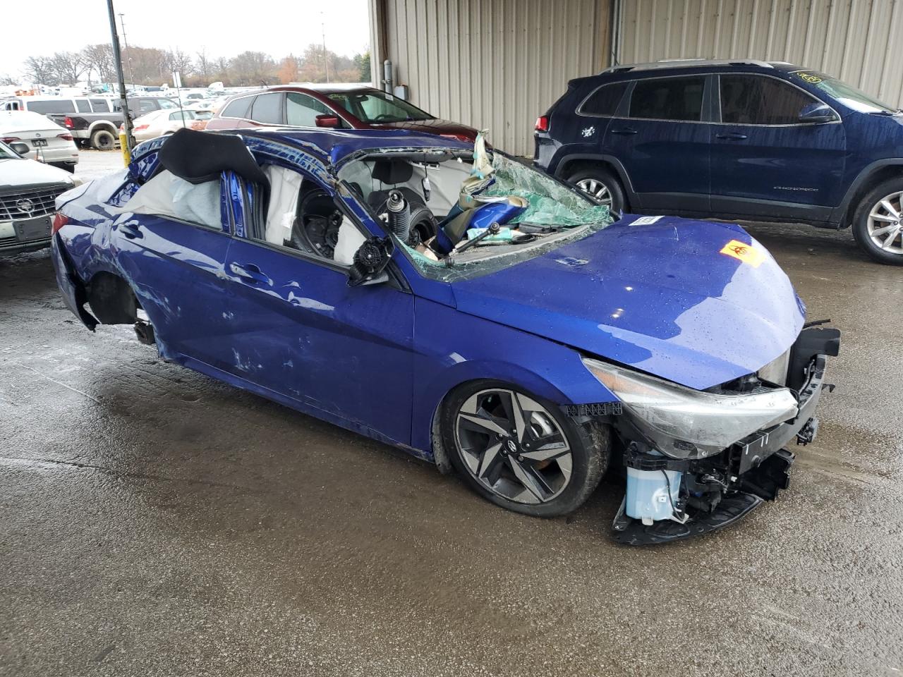 2023 HYUNDAI ELANTRA SEL VIN:KMHLS4AG5PU597428