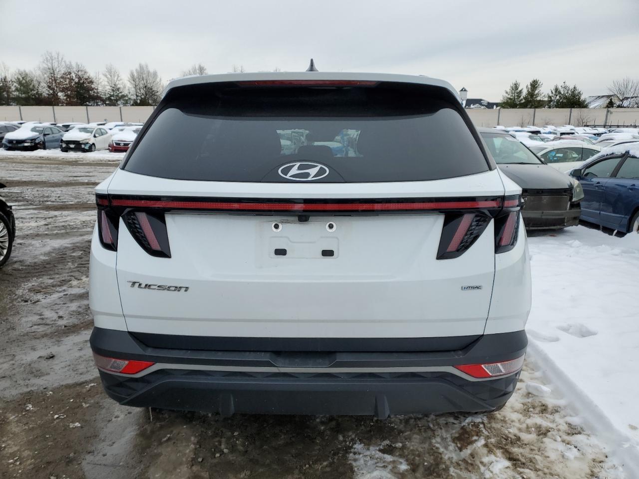 2022 HYUNDAI TUCSON SEL VIN:5NMJFCAE6NH000641