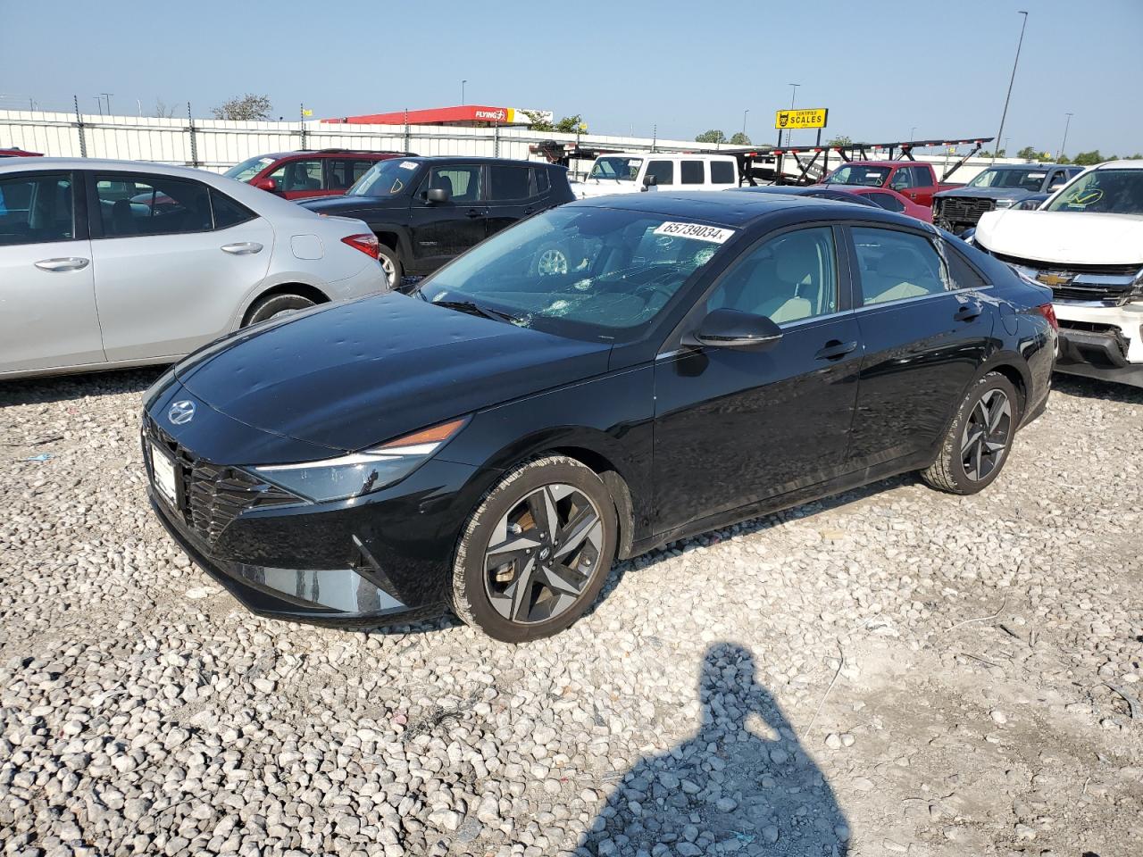 2023 HYUNDAI ELANTRA LIMITED VIN:KMHLN4AJ5PU076096