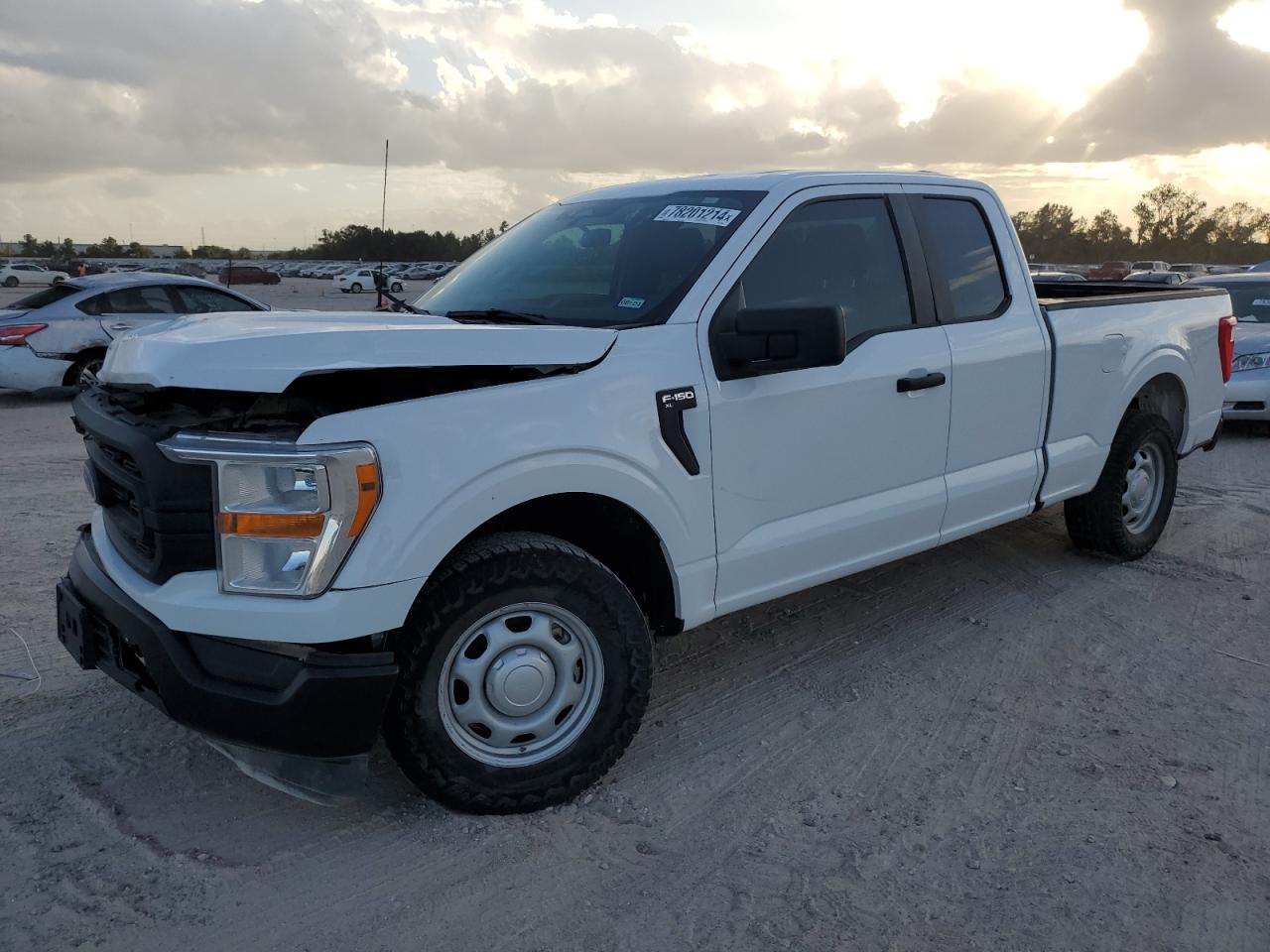 2022 FORD F150 SUPER CAB VIN:1FTEX1C57NKE34538