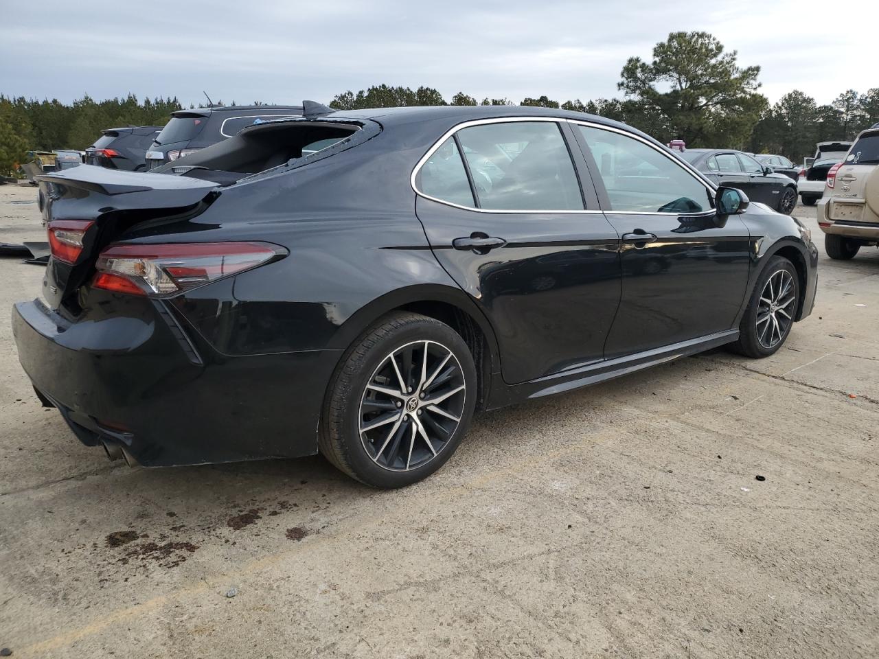 2024 TOYOTA CAMRY SE NIGHT SHADE VIN:4T1T11AK9RU847598