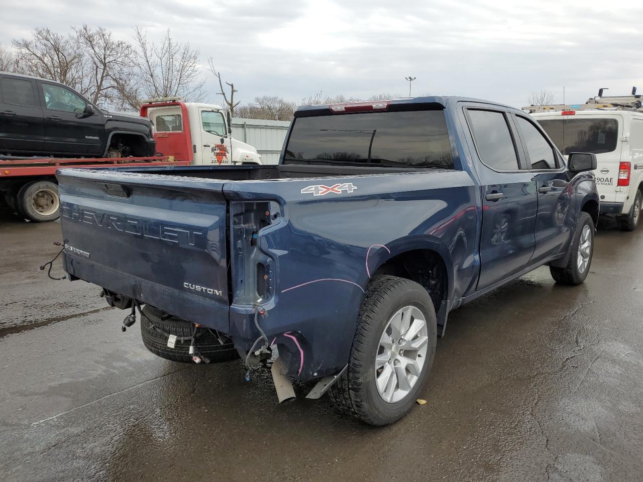 2022 CHEVROLET SILVERADO LTD K1500 CUSTOM VIN:1GCPYBEK0NZ157172