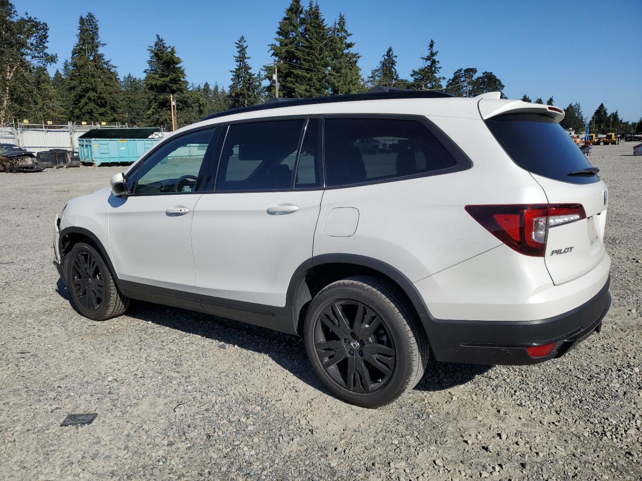 2022 HONDA PILOT BLACK VIN:5FNYF6H73NB006258