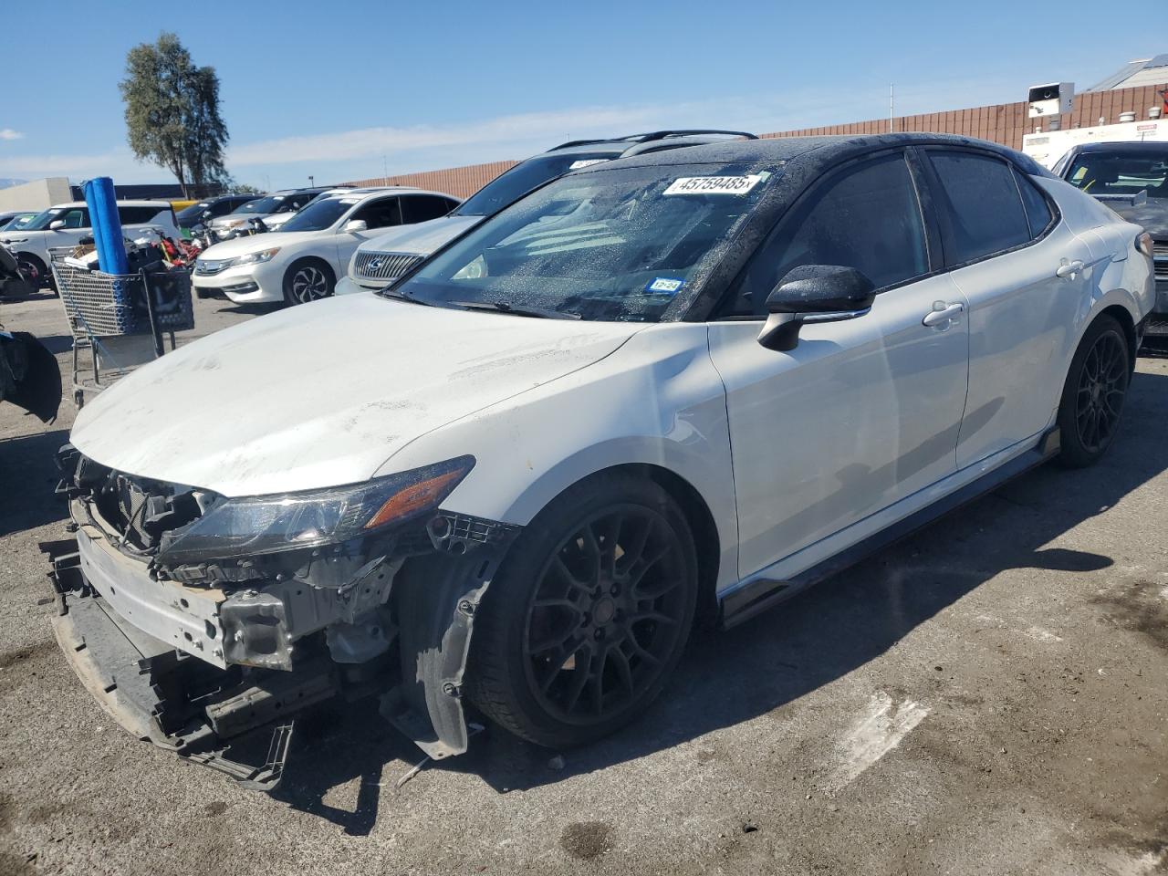 2022 TOYOTA CAMRY TRD VIN:4T1KZ1AK4NU062484
