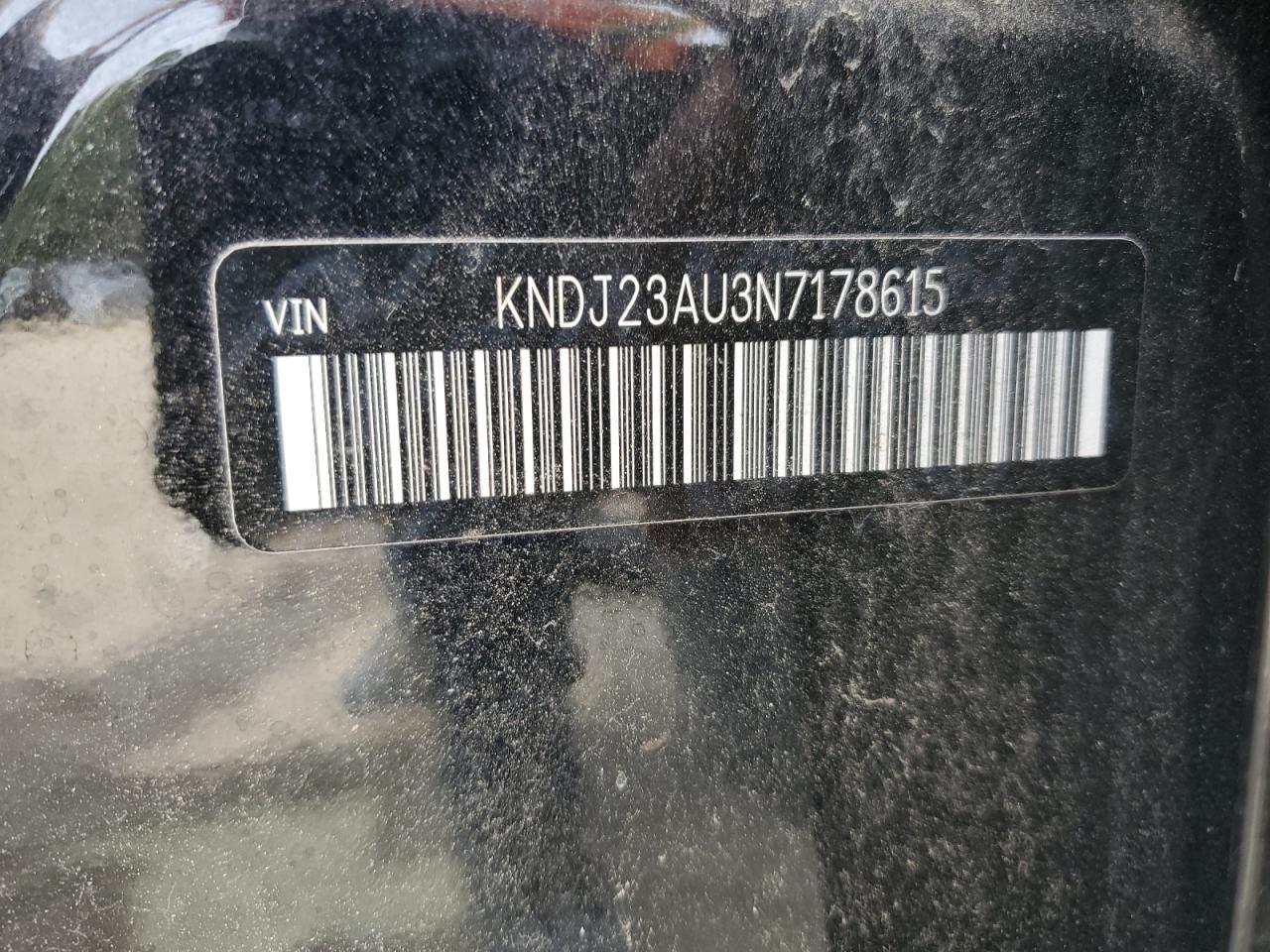 2022 KIA SOUL LX VIN:KNDJ23AU3N7178615