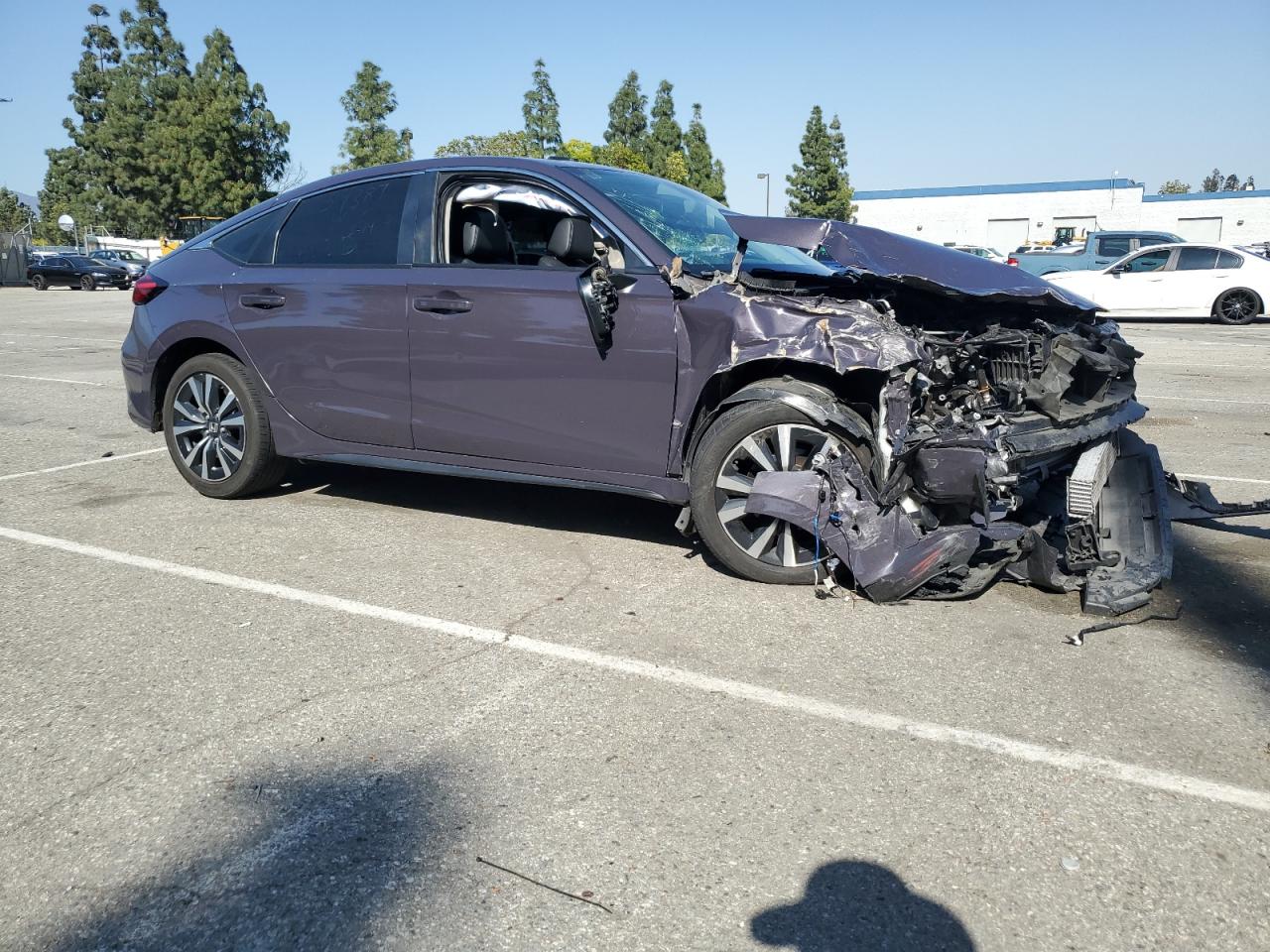 2022 HONDA CIVIC EXL VIN:19XFL1H74NE014619