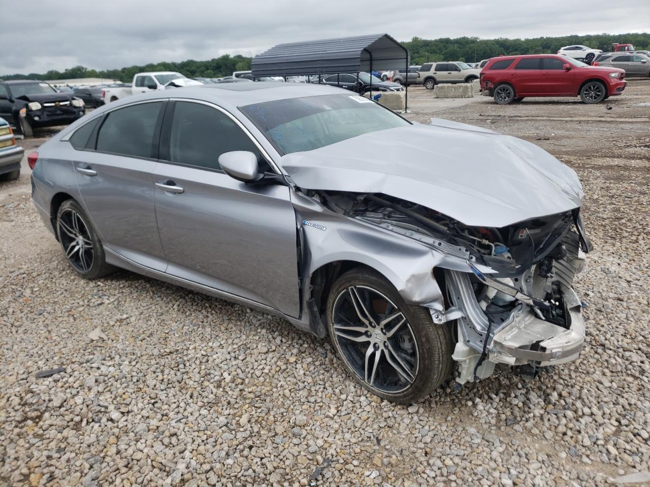 2022 HONDA ACCORD TOURING HYBRID VIN:1HGCV3F95NA001184