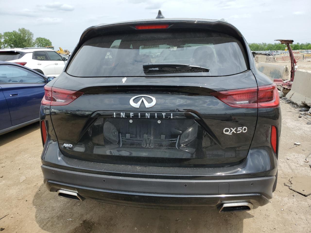 2022 INFINITI QX50 LUXE VIN:3PCAJ5BB5NF108779