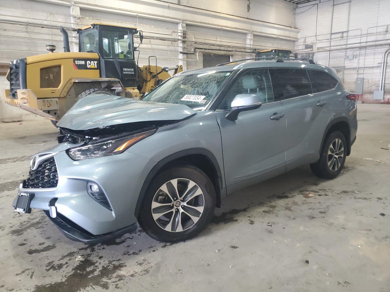 2022 TOYOTA HIGHLANDER XLE VIN:5TDHZRBH2NS231857