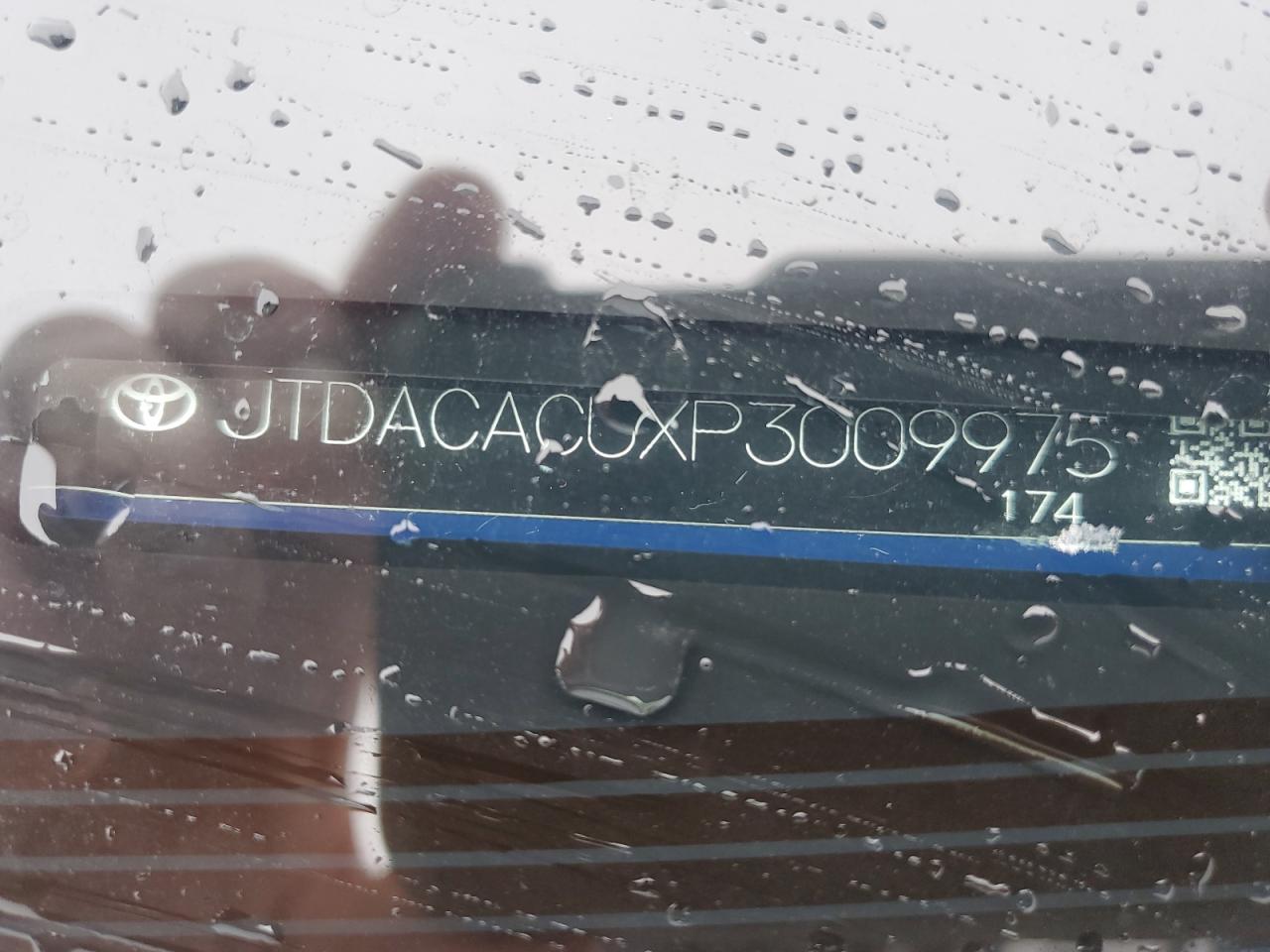 2023 TOYOTA PRIUS PRIME SE VIN:JTDACACUXP3009975