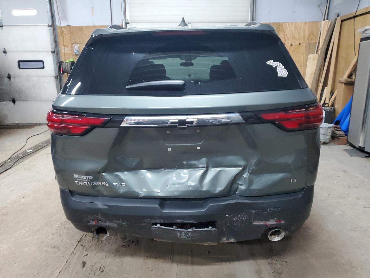 2022 CHEVROLET TRAVERSE LT VIN:1GNEVGKW0NJ146232