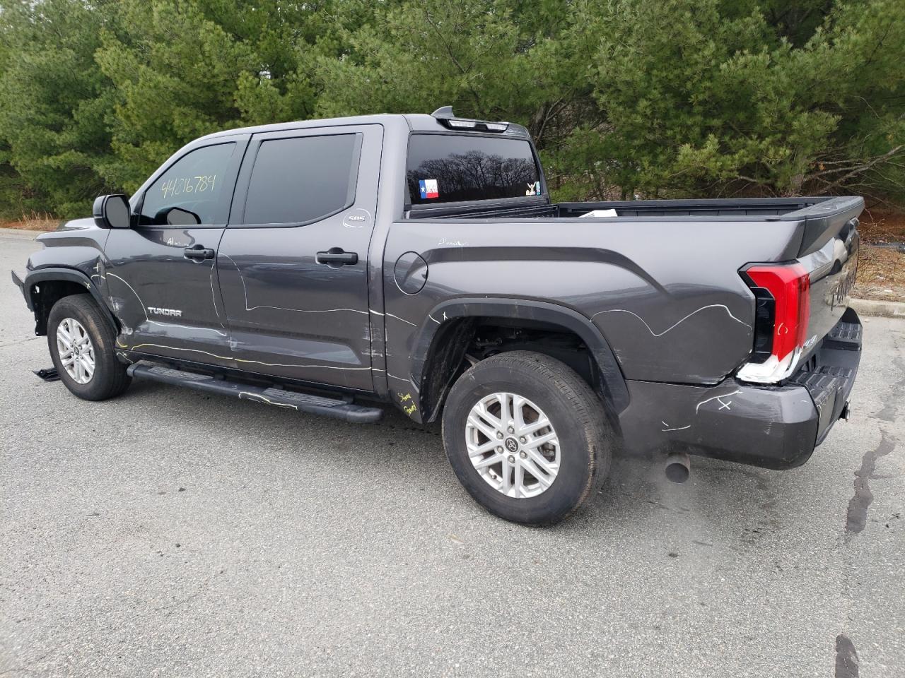 2022 TOYOTA TUNDRA CREWMAX SR VIN:5TFLA5DB1NX016144