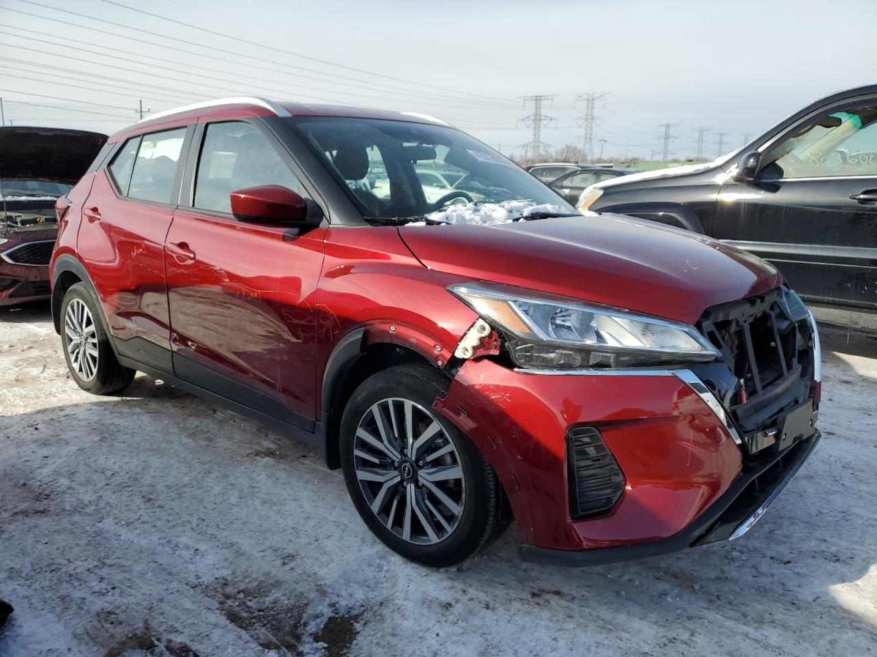 2022 NISSAN KICKS SV VIN:3N1CP5CV9NL482719