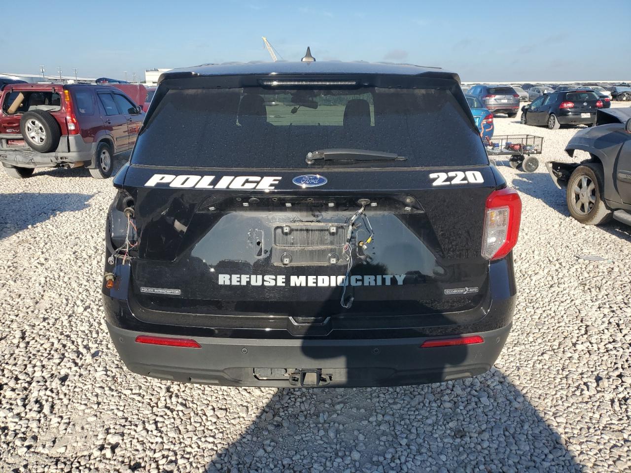 2022 FORD EXPLORER POLICE INTERCEPTOR VIN:1FM5K8AC9NGC24014