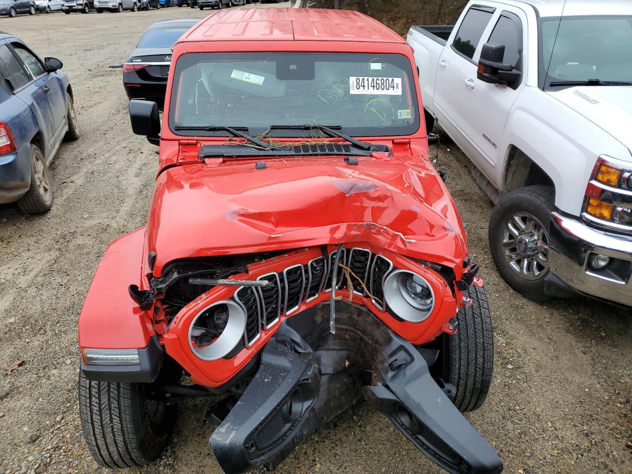 2024 JEEP WRANGLER SAHARA VIN:1C4PJXEG8RW246069