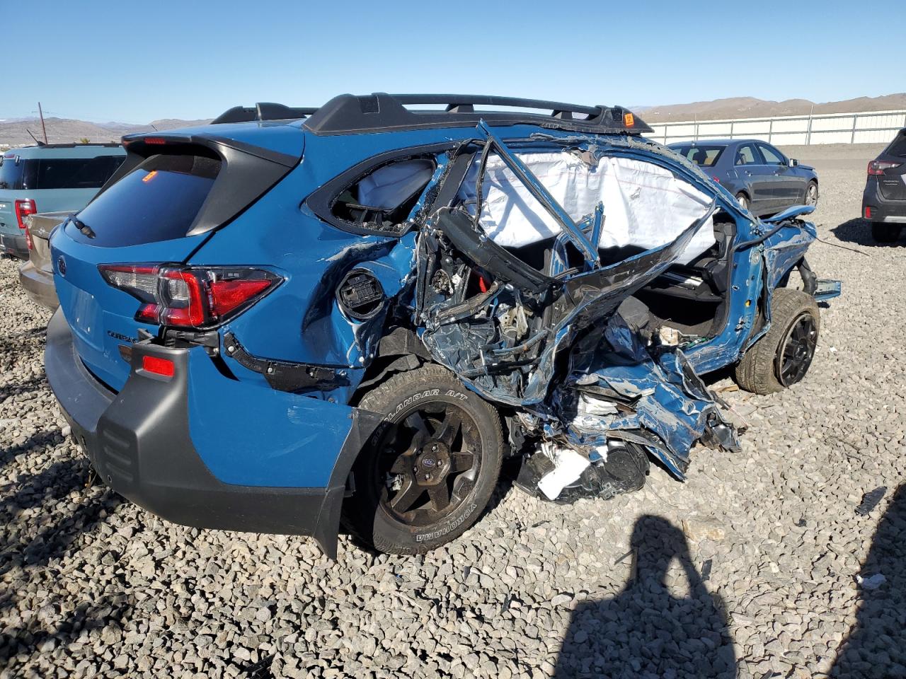 2022 SUBARU OUTBACK WILDERNESS VIN:4S4BTGUD1N3189328