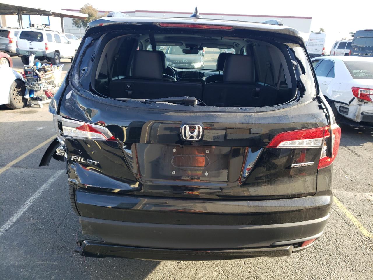 2022 HONDA PILOT SE VIN:5FNYF5H25NB021925