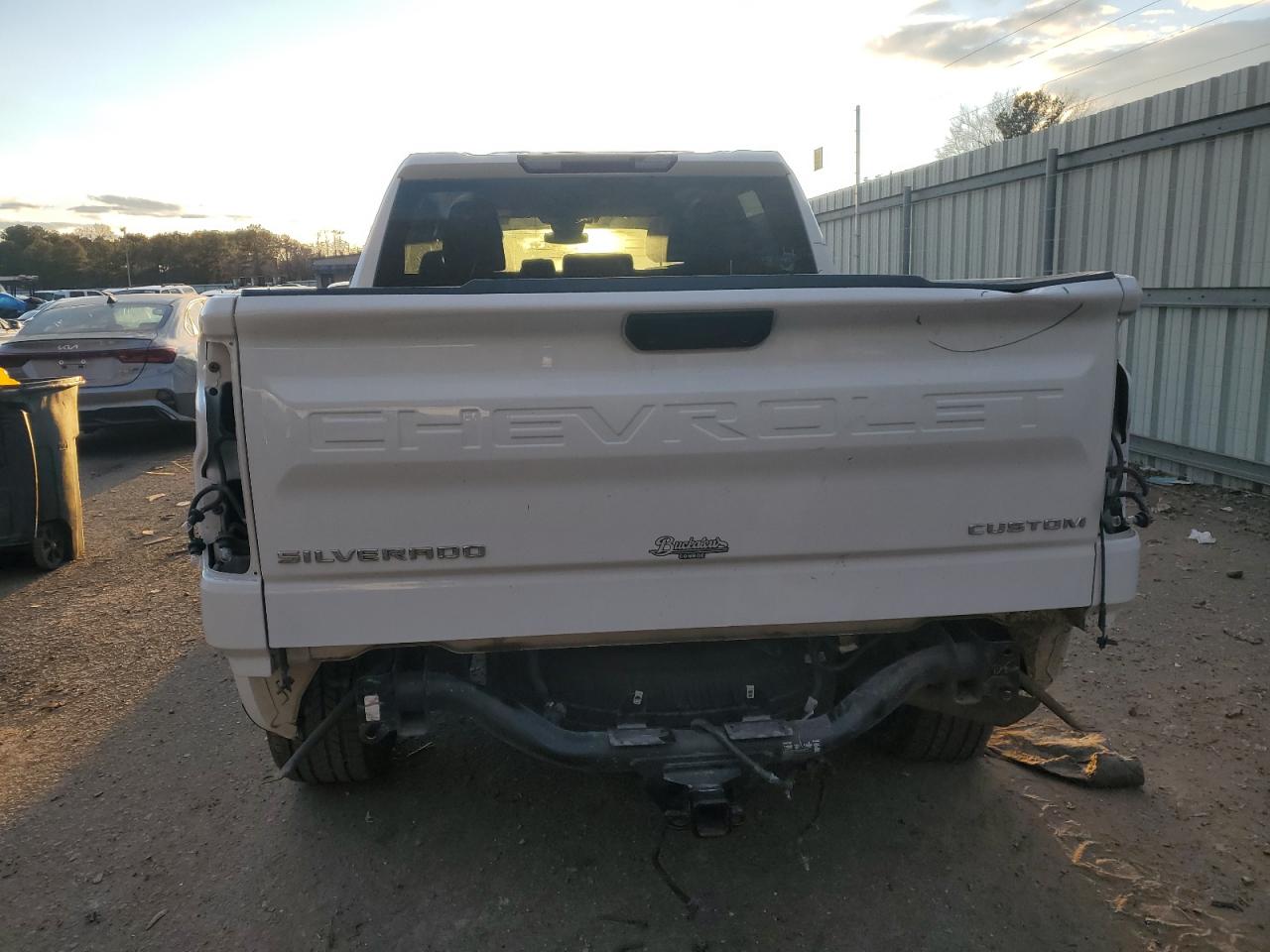 2022 CHEVROLET SILVERADO C1500 CUSTOM VIN:1GCPABEK0NZ607648