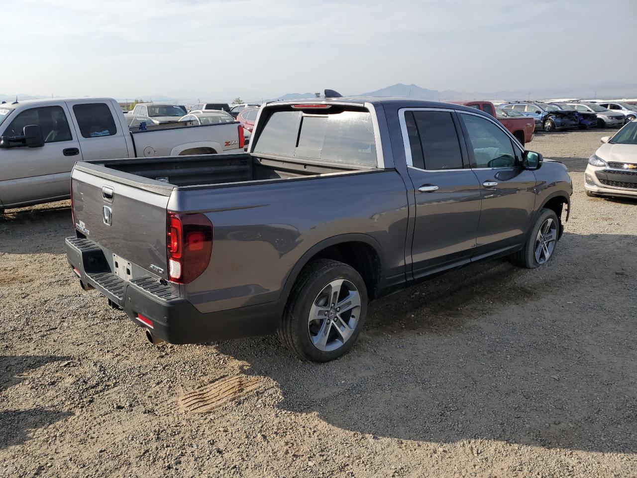 2022 HONDA RIDGELINE RTL VIN:5FPYK3F77NB012472