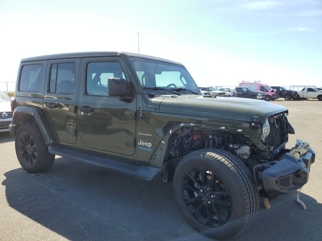 2022 JEEP WRANGLER UNLIMITED SAHARA 4XE VIN:1C4JJXP66NW271637