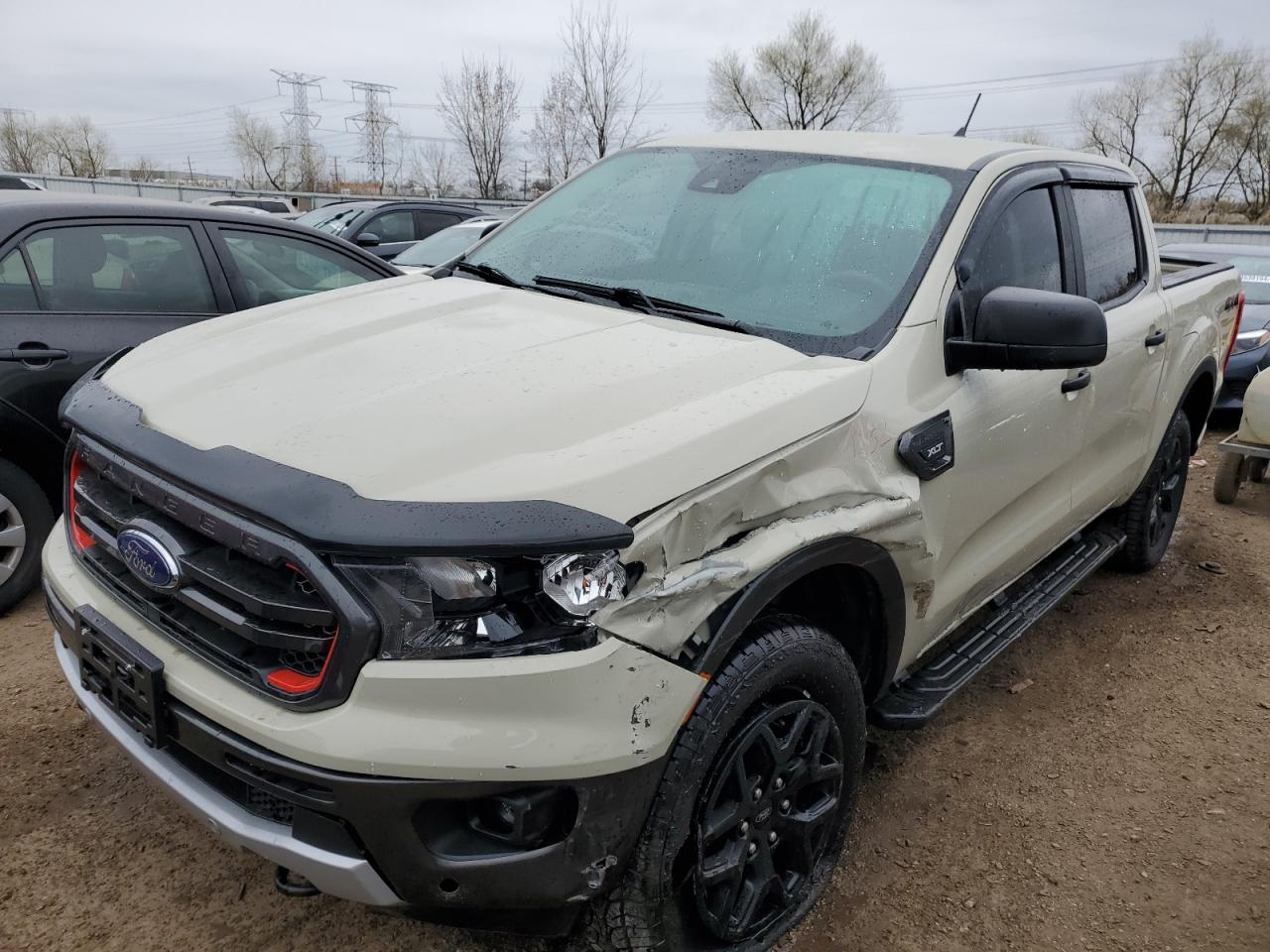 2022 FORD RANGER XL VIN:1FTER4FH9NLD42813