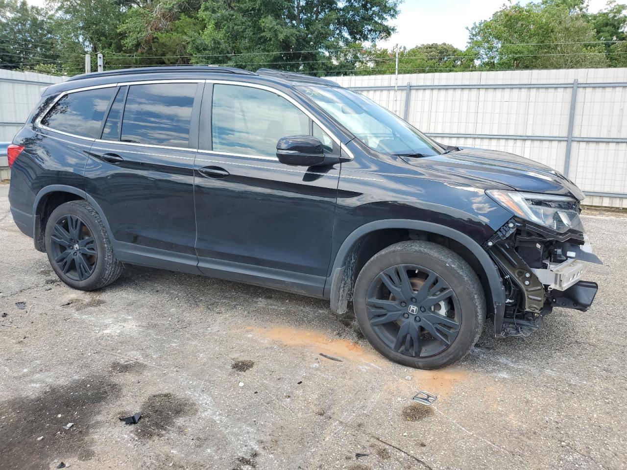 2022 HONDA PILOT SE VIN:5FNYF5H21NB002255