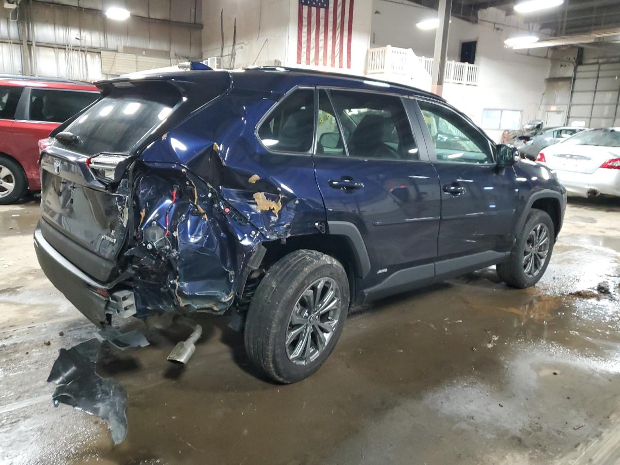 2022 TOYOTA RAV4 XLE PREMIUM VIN:4T3B6RFV1NU069555