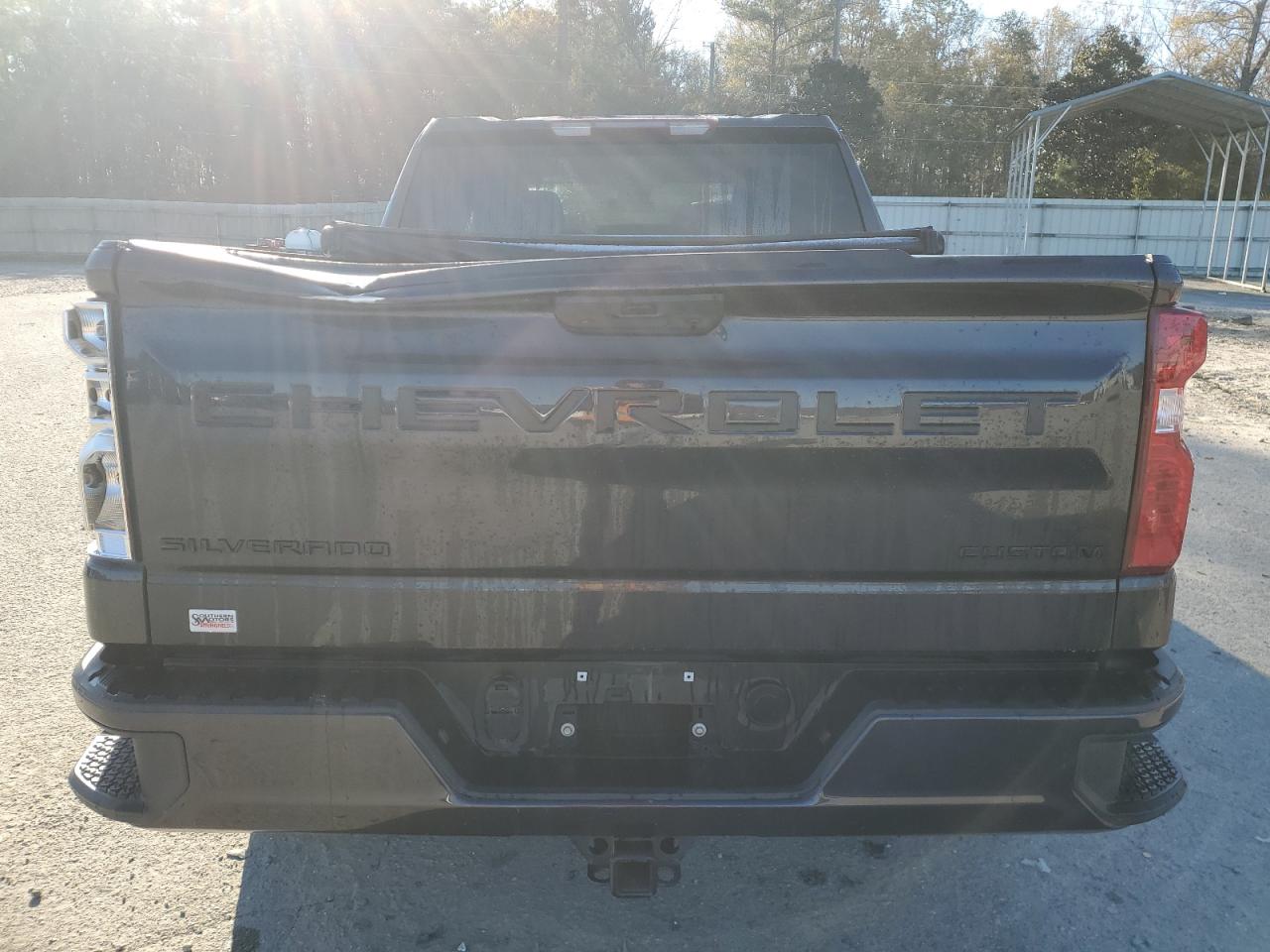 2022 CHEVROLET SILVERADO K1500 CUSTOM VIN:1GCPDBEK3NZ536064