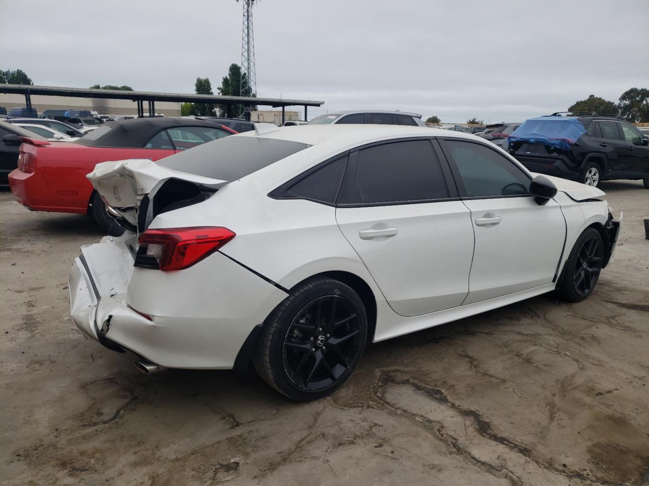 2022 HONDA CIVIC SPORT VIN:2HGFE2F55NH556674